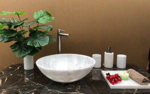 Chậu rửa lavabo đá tự nhiên BST33A