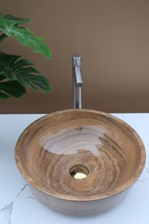 Chậu rửa lavabo đá tự nhiên BST36 - Hình 1