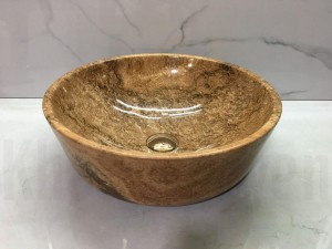 Chậu rửa lavabo đá tự nhiên BST36 - Hình 2