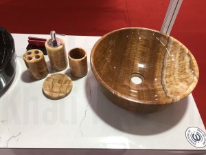 Chậu rửa lavabo đá tự nhiên BST36 - Hình 4