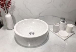 Chậu rửa lavabo đá tự nhiên BST67