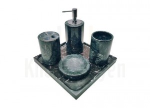 Bộ phụ kiện đá tự nhiên BSB12-Xanh Ấn