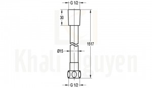 Bản vẽ Dây Cấp Nước PVC Flova FH 8837