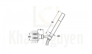 Bản Vẽ Bộ Tay Sen Và Giá Đỡ Flova FH 8853-516
