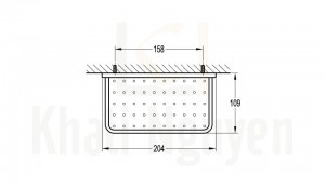 Bản Vẽ Kệ Xà Phòng Flova FH 8919A