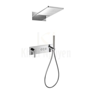 Sen Tắm Âm Tường Flova FH 7380-D117 GoClick 3 Chế Độ