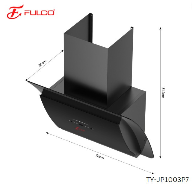 Thông số máy hút mùi Fulco FC-JP1006P7 - hình 4