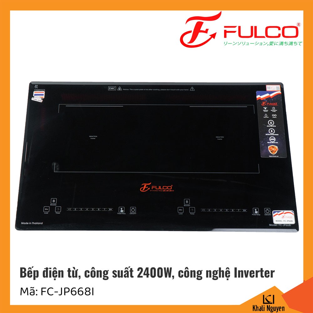 Bếp điện từ Fulco FC-JP668i