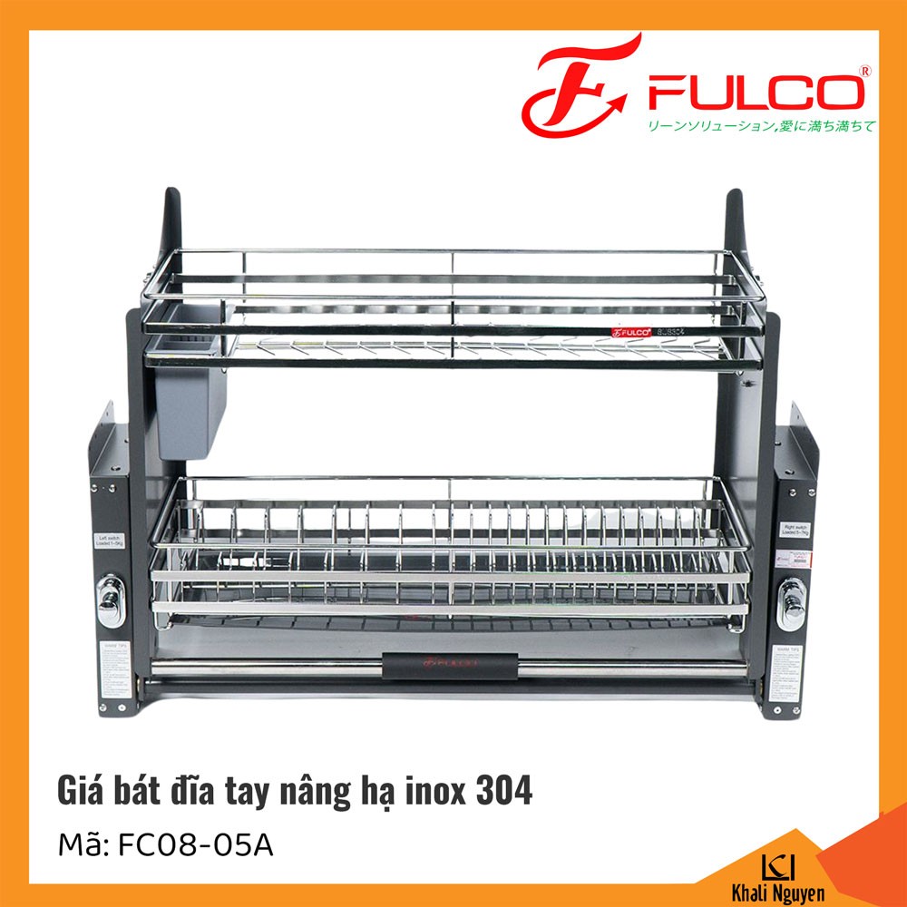 Giá bát đĩa tay nâng hạ Fulco FC08-05A