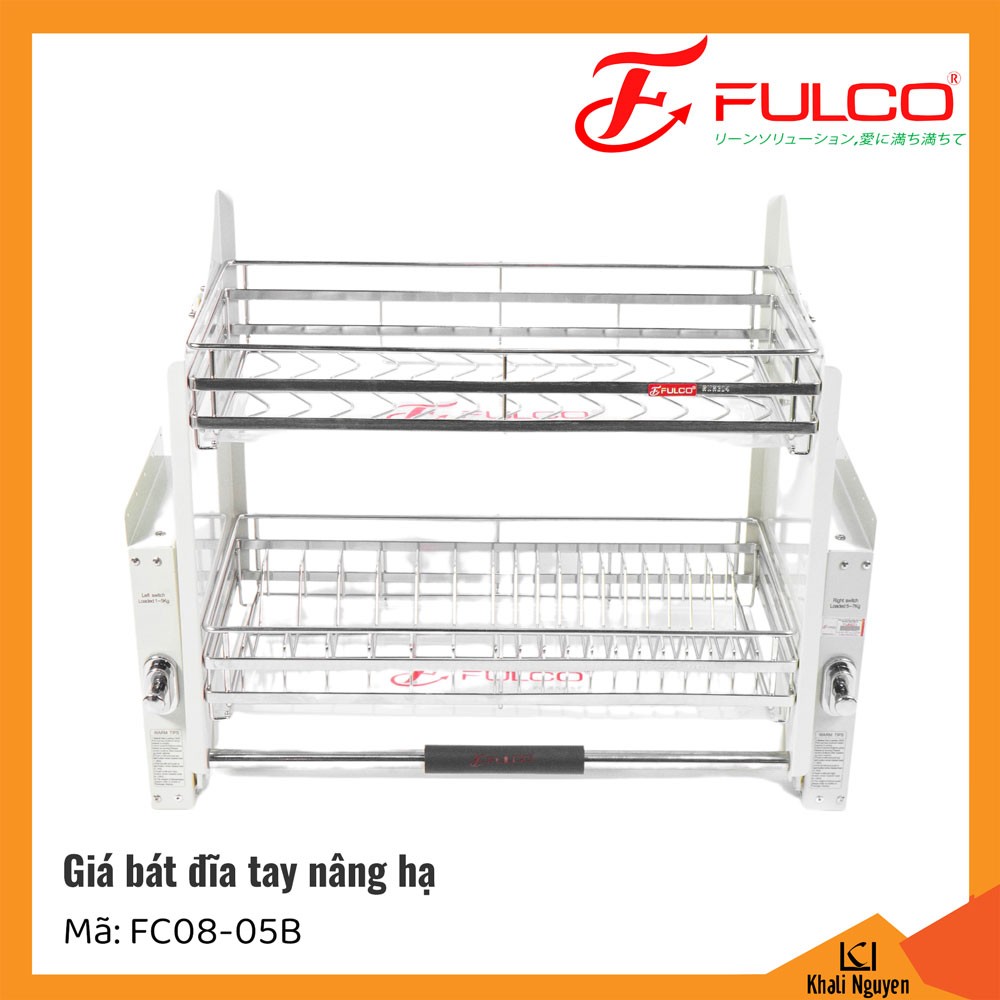Giá bát đĩa tay nâng hạ Fulco FC08-05B