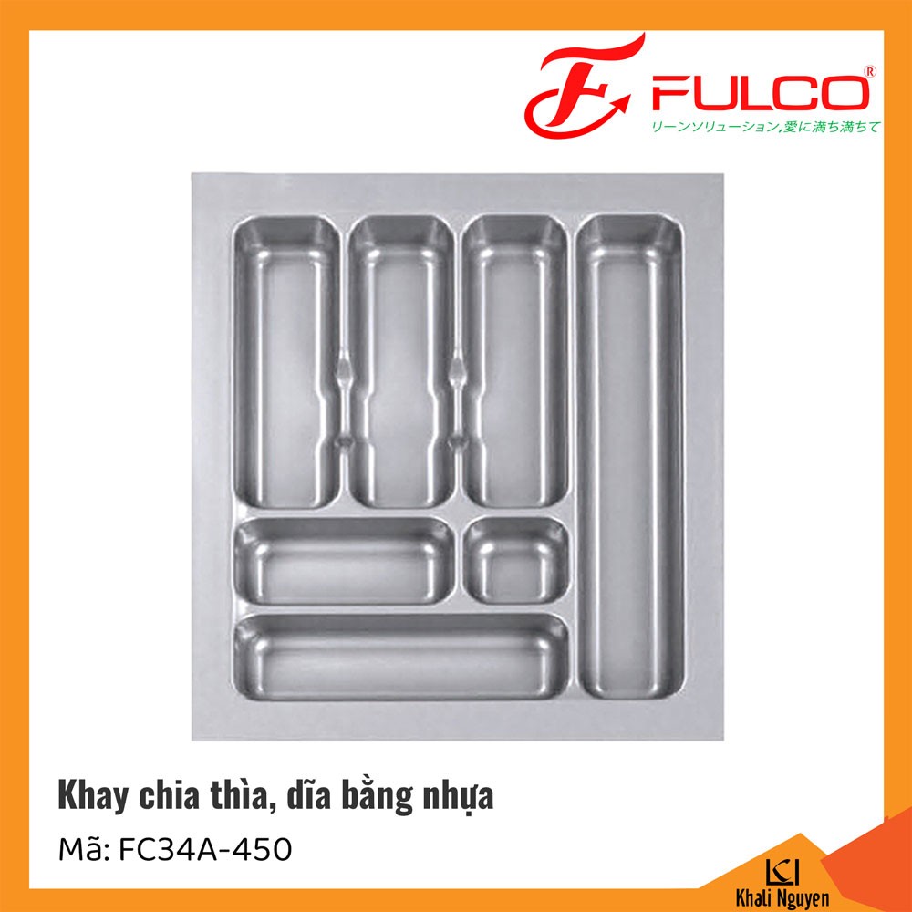 Khay chia thìa dĩa Fulco FC34A-450