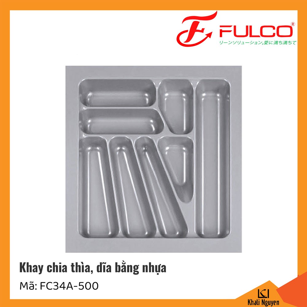 Khay chia thìa dĩa Fulco FC34A-500