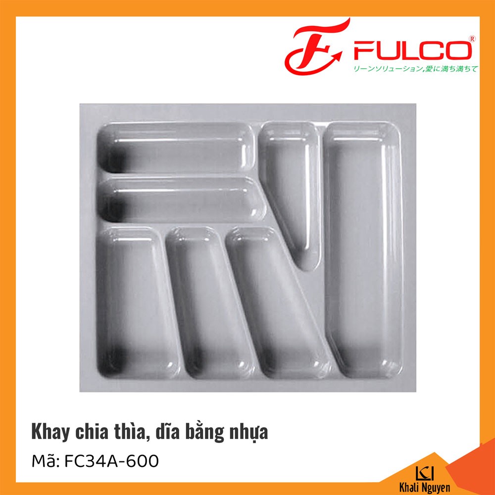 Khay chia thìa dĩa Fulco FC34A-600