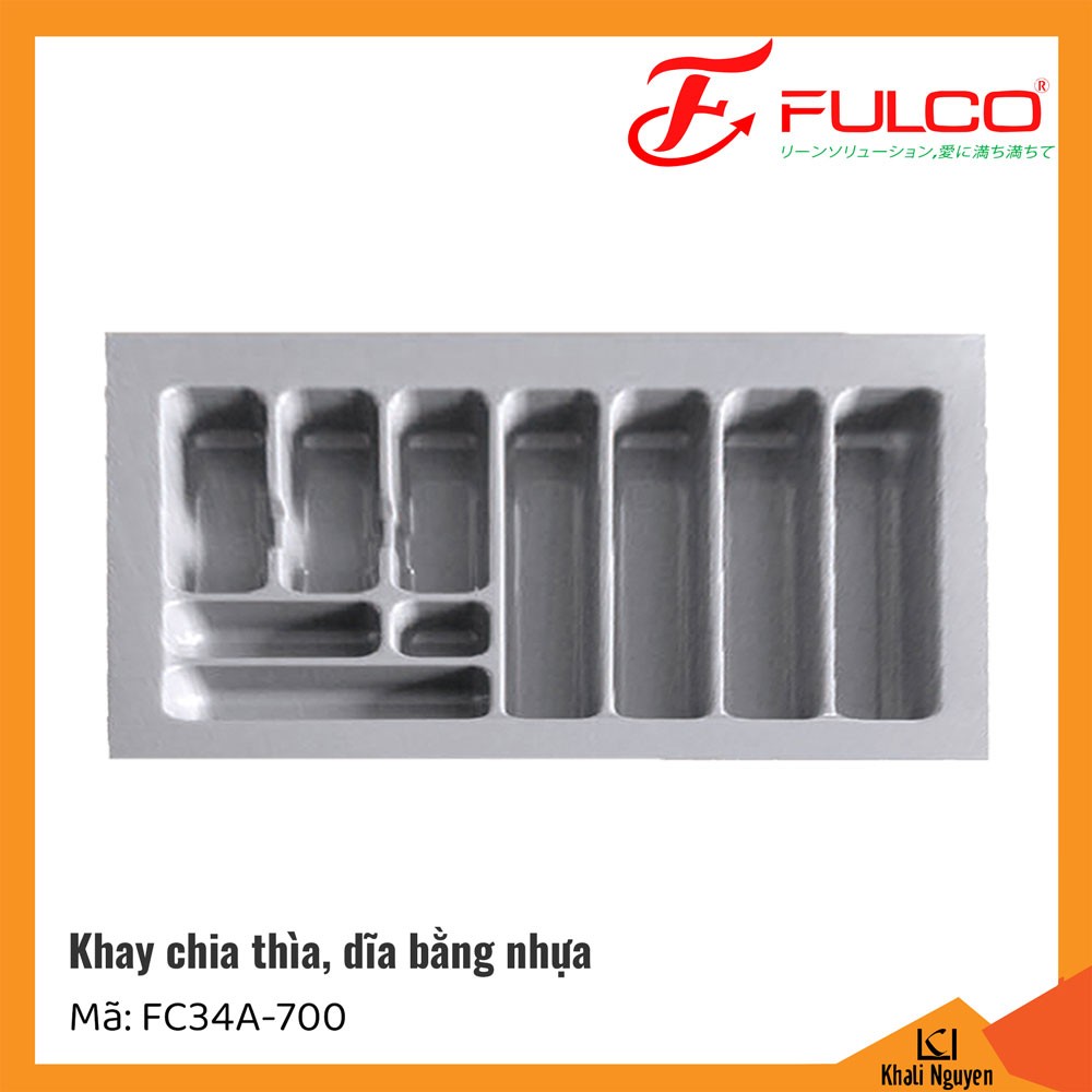 Khay chia thìa dĩa Fulco FC34A-700