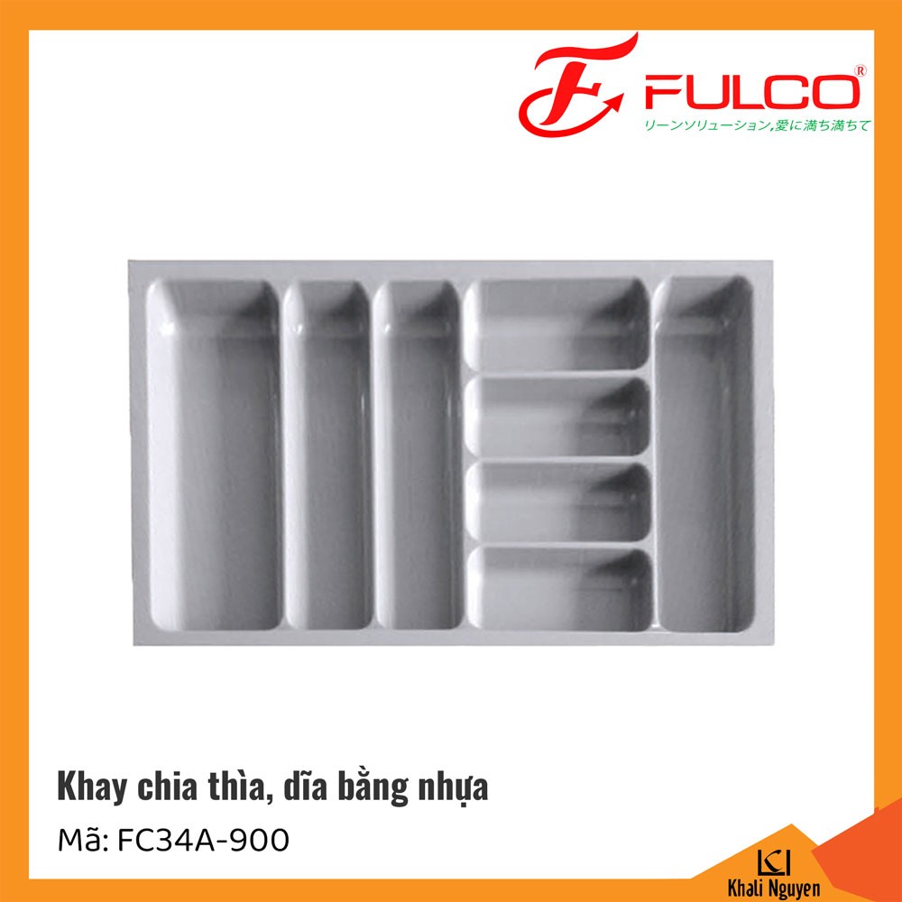 Khay chia thìa dĩa Fulco FC34A-900