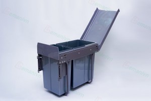 Thùng Rác Đôi Không Gắn Cánh Gemani GDR.400 - Hình 2