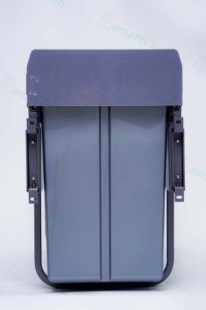 Thùng Rác Đôi Không Gắn Cánh Gemani GDR.400 - Hình 3