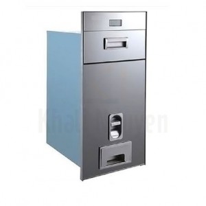 Thùng Gạo Mặt Gương Nút Điện Tử Gemani GTT.300 Màu Trắng