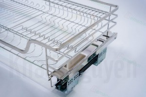 Giá Bát Đĩa Nan Dẹt Gemani GVB.800 SUS304 - Hình 2