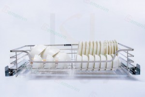 Giá Bát Đĩa Nan Dẹt Gemani GVB.800 SUS304 - Hình 3