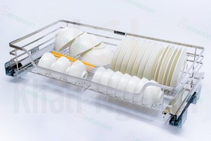 Giá Bát Đĩa Nan Dẹt Gemani GVB.800 SUS304 - Hình 6