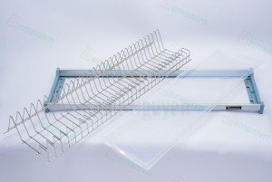 Giá Bát Đĩa Cố Định Tủ Trên 2 Tầng Gemani GVC.700 SUS304 - Hình 1 