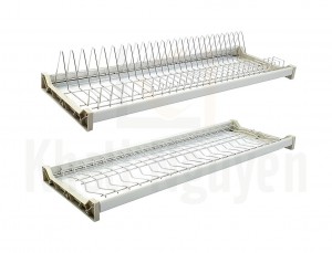 Giá Bát Đĩa Cố Định Tủ Trên 2 Tầng Gemani GVC.700 SUS304