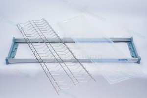 Giá Bát Đĩa Cố Định Tủ Trên 2 Tầng Gemani GVC.800 SUS304 - Hình 5