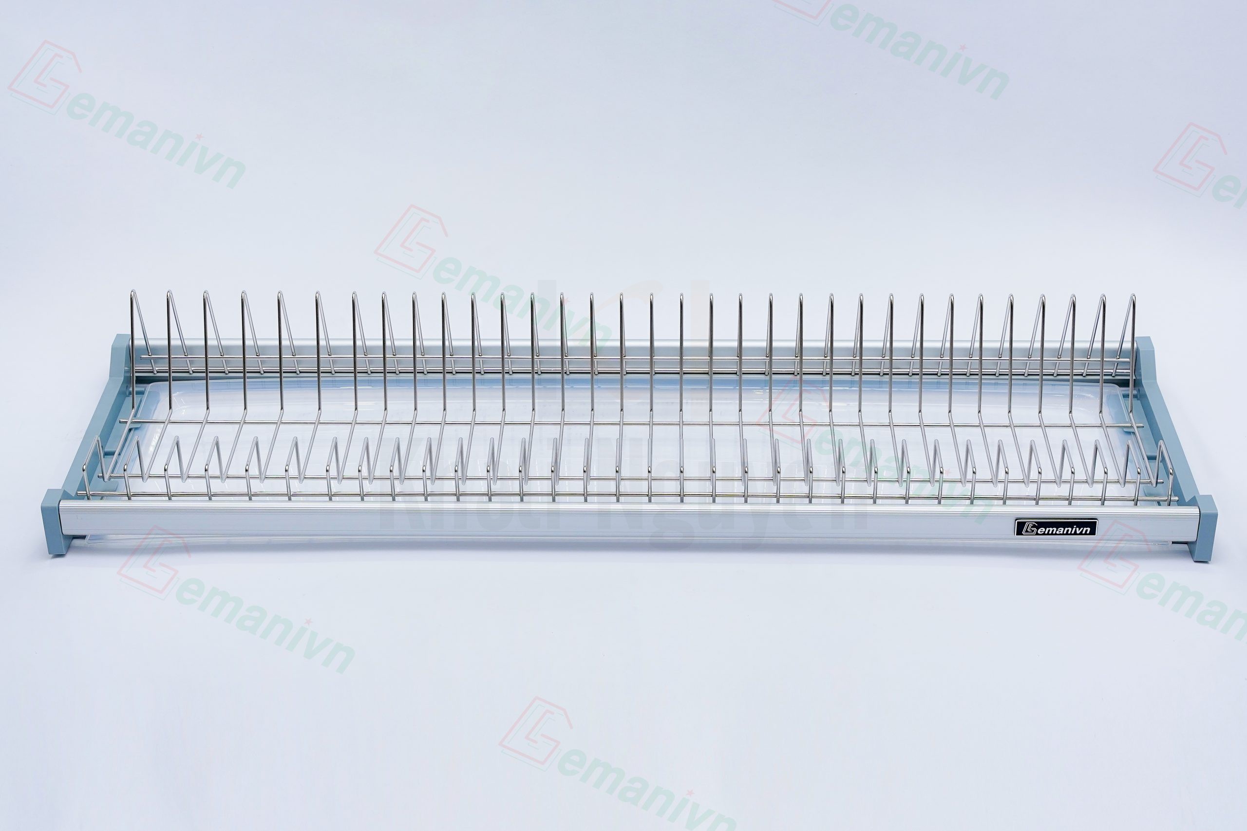 Giá Bát Đĩa Cố Định Tủ Trên 2 Tầng Gemani GVC.900 SUS304 - Hình 2