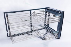 Kệ Góc Liên Hoàn Inox Dạng Nan Gemani GVHL.9 SUS304 - Hình 1