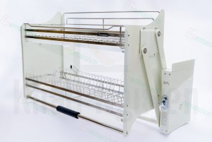 Gía Bát Đĩa Di Động Nâng Hạ Gemanivn GVN.900 SUS304 - Hình 3