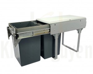 Thùng Rác Đôi Gắn Cánh Gemani GVR.300