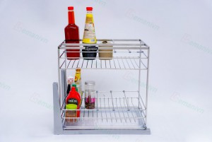 Giá Gia Vị Nan Dẹt Gemani GVV.400 SUS304 - Hình 2