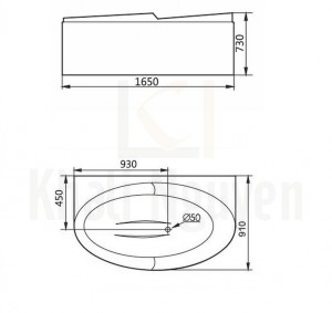 Bản Vẽ Bồn Tắm Massage Gemy G9013 Khử Trùng Bằng Ozon