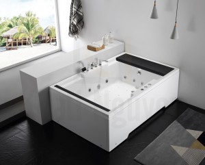 Bồn Tắm Massage Gemy G92269 Khử Trùng Ozon,Blutooth,Radio