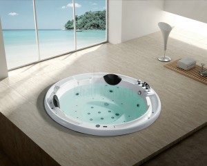 Bồn Tắm Âm Massage Gemy G9263 Dùng Cho 2 Đến 3 Người