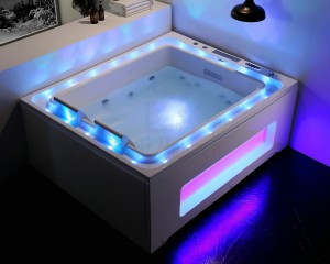 Bồn Tắm Đôi Massage Gemy G9268 Sục Khí,Sục Massage