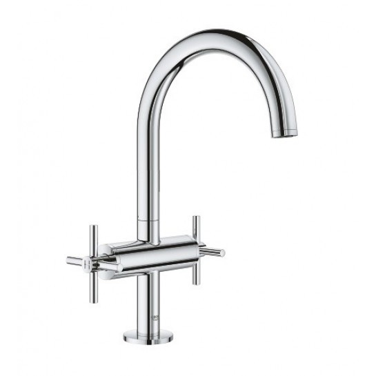 Vòi Chậu Grohe 1 Lỗ 21019003 Atrio L-Size, Nóng Lạnh