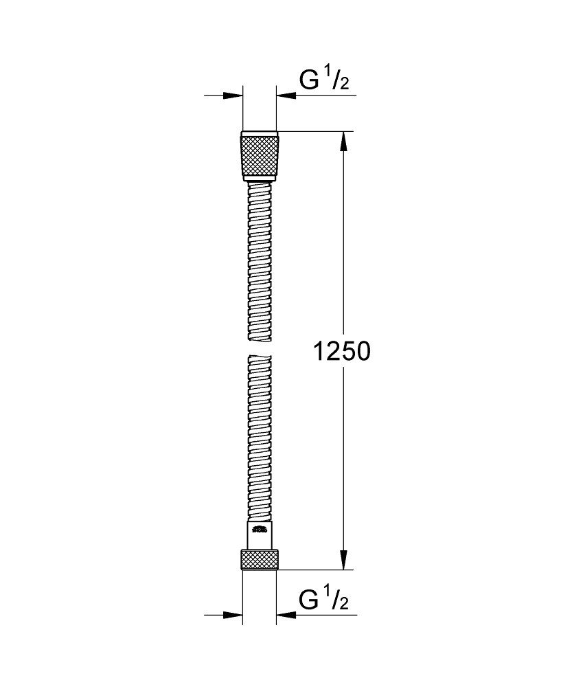 Bản Vẽ Dây Sen Grohe 28142000