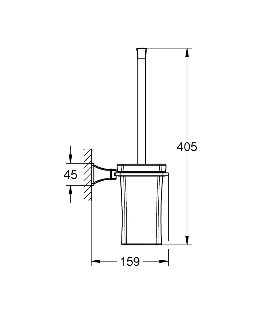 Bản Vẽ Bộ Cọ Toilet Grohe 40632IG0