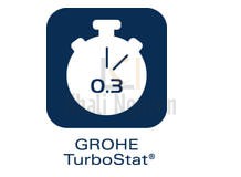 Điều chỉnh nhiệt độ chính xác GROHE TurboStat®