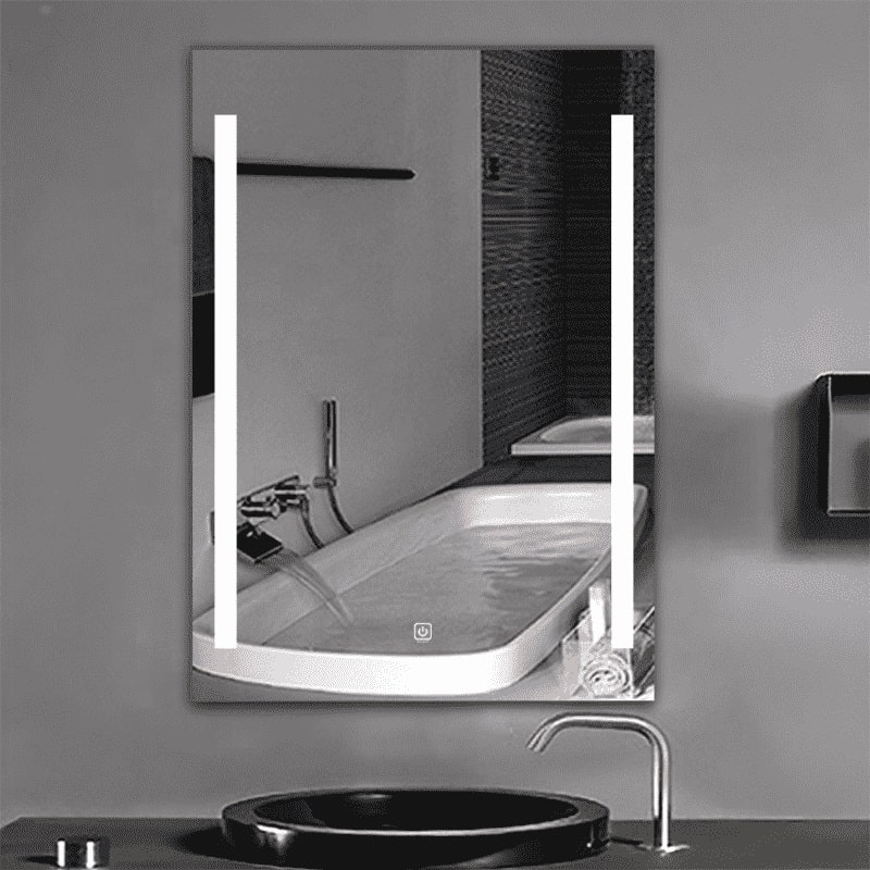Gương 60 x 80cm - kích cỡ vừa xinh cho mọi phòng tắm (phòng vệ sinh)