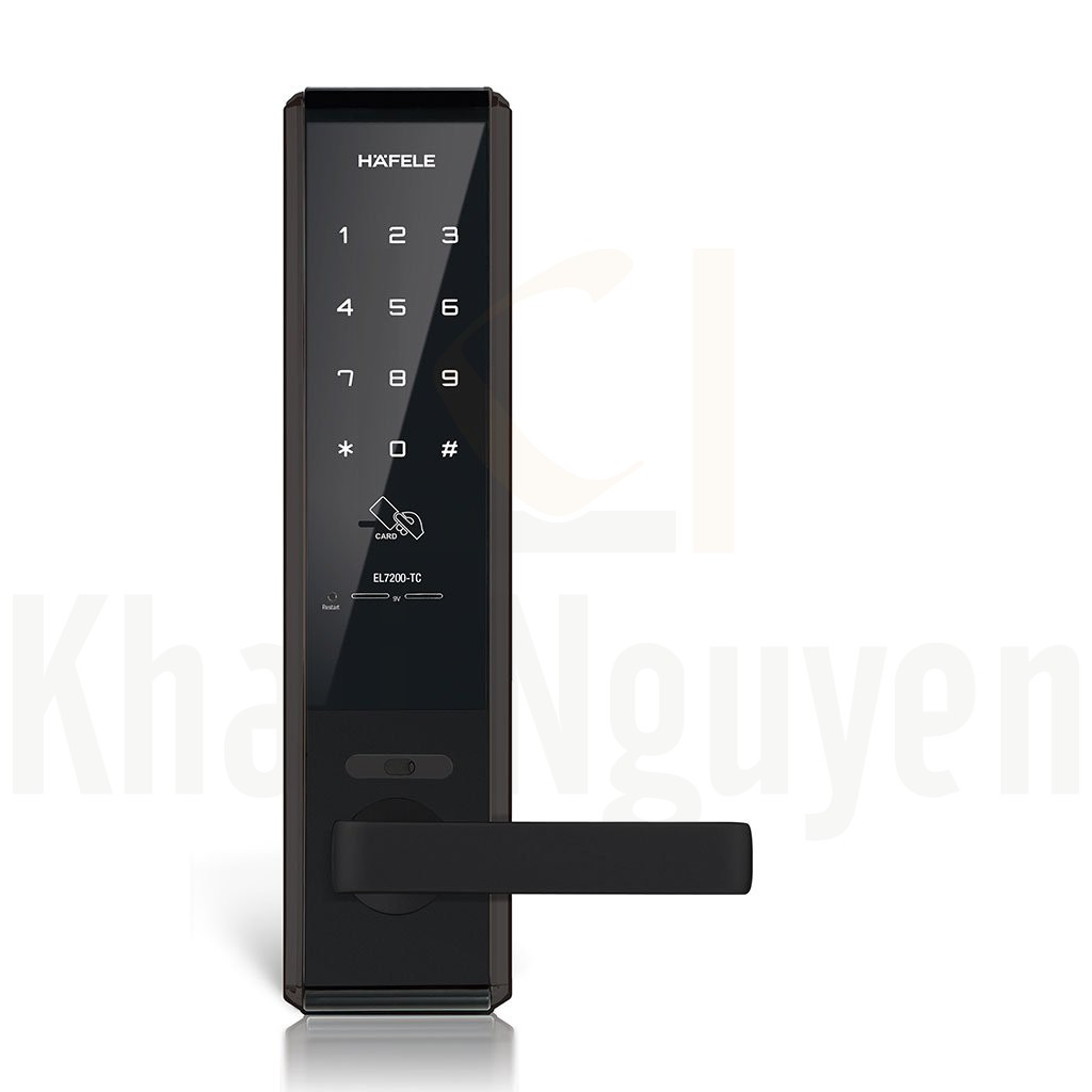 Khóa Điện Tử Hafele EL7200-TC Tích Hợp Cảm Biến Báo Cháy