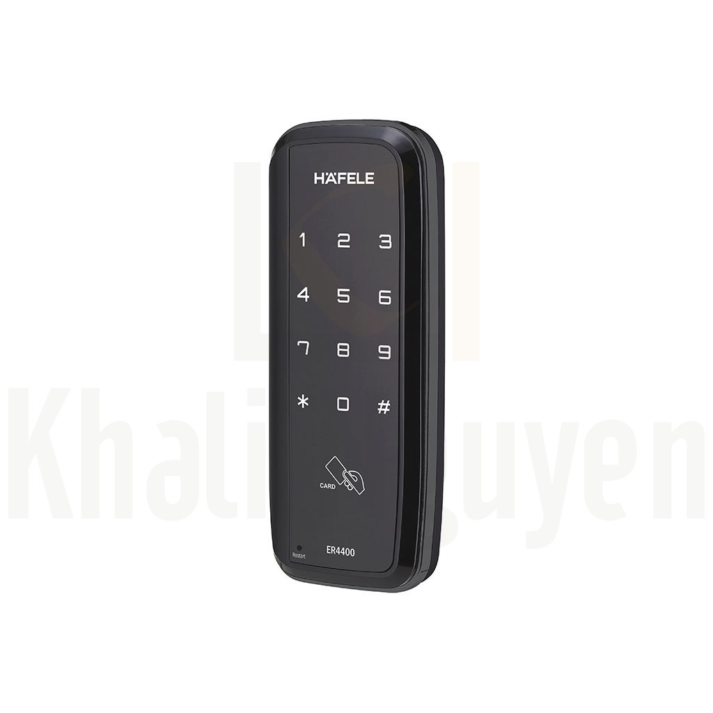 Khóa Đện Tử Hafele Cho Cửa Kính ER4400-TC&TCR