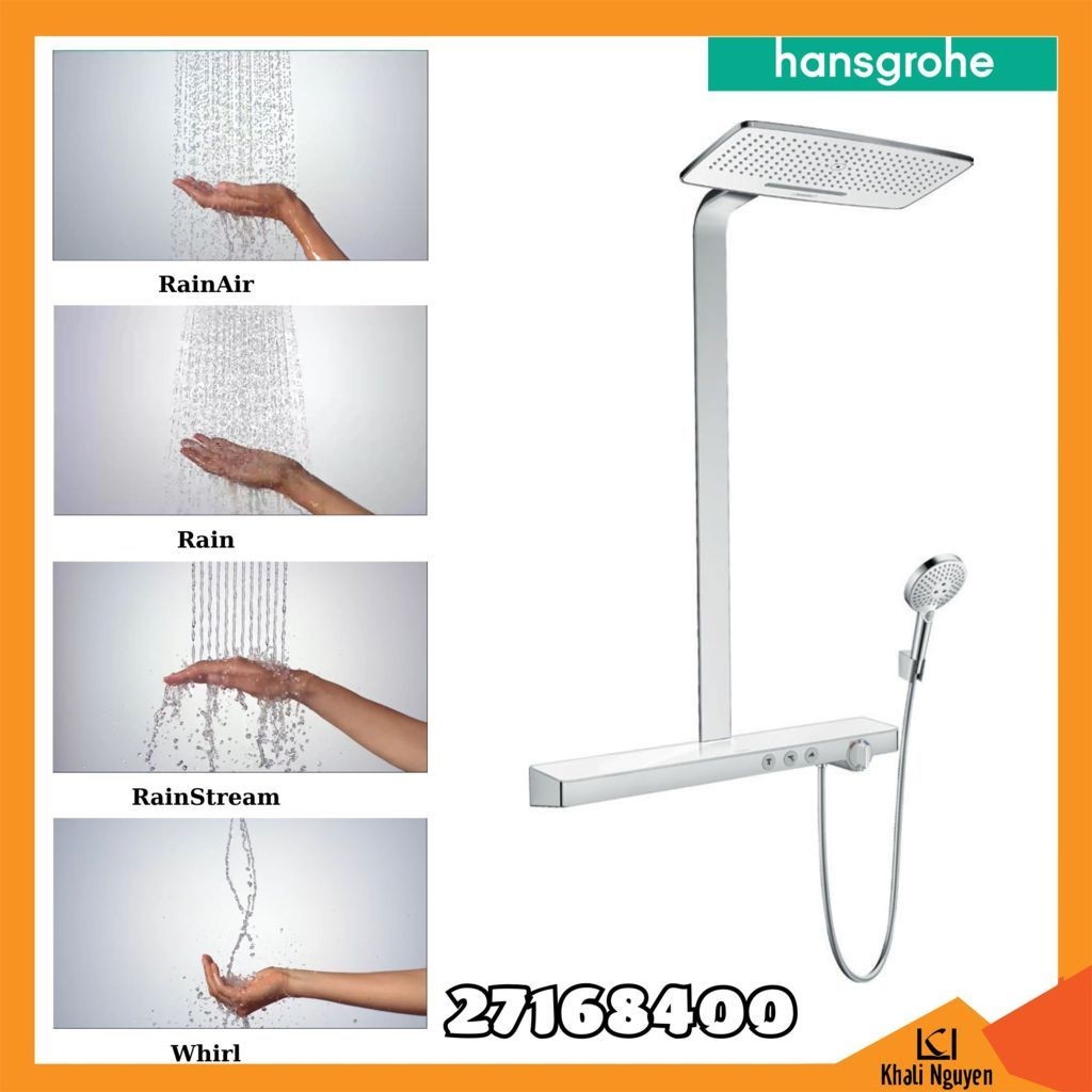 Sen Tắm Cây Hansgrohe Rainmaker Select Showerpipe 420 27168400