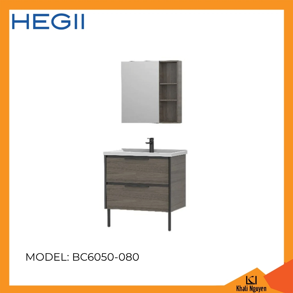 Bộ tủ chậu HEGII BC6050-080