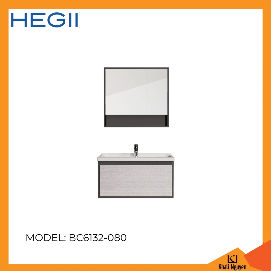 Bộ tủ chậu HEGII BC6132-080