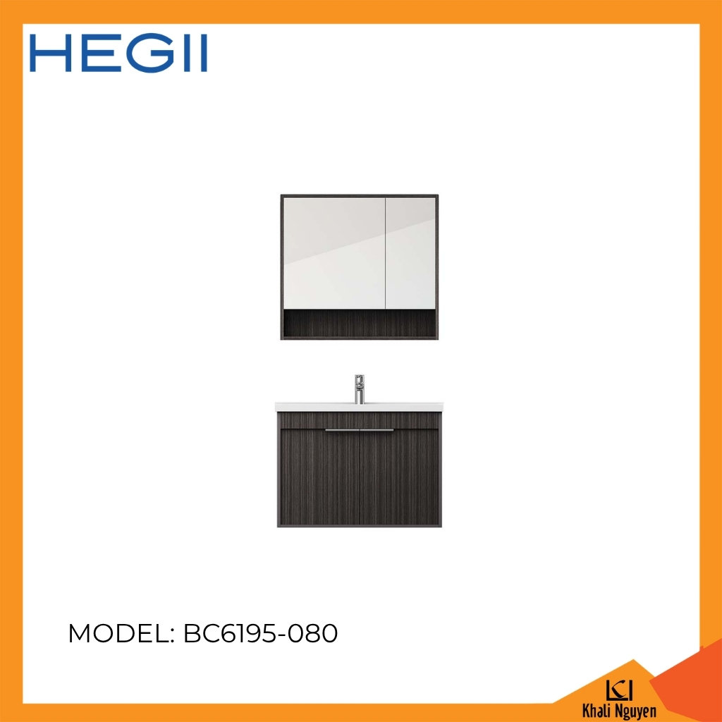 Bộ tủ chậu HEGII BC6195-080