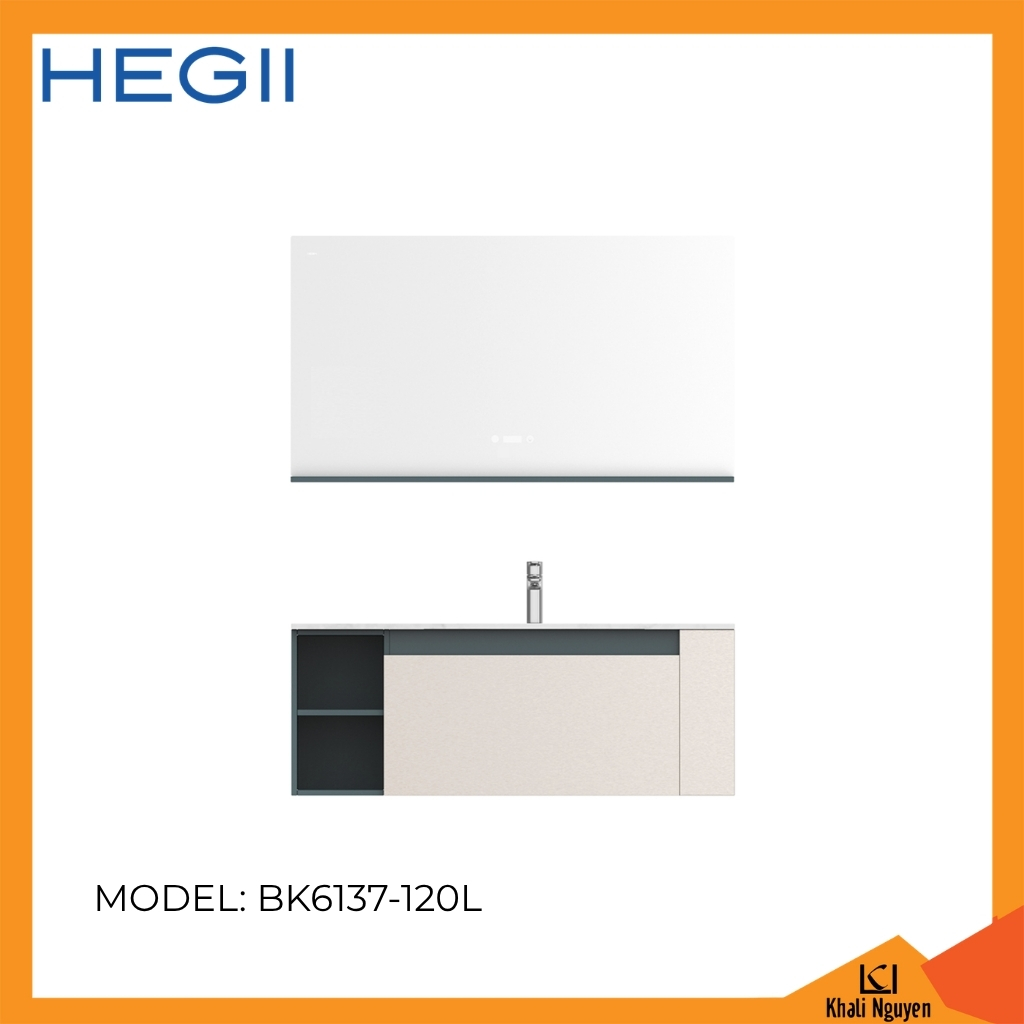 Bộ tủ chậu HEGII BK6137-120L 