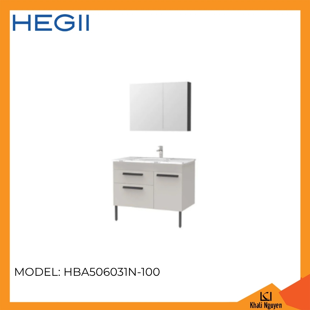 Bộ tủ chậu HEGII HBA506031N-100